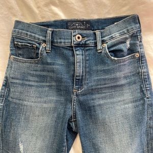 Lucky Brand Distressed Bridgette Skinny Jeans Size 0/25